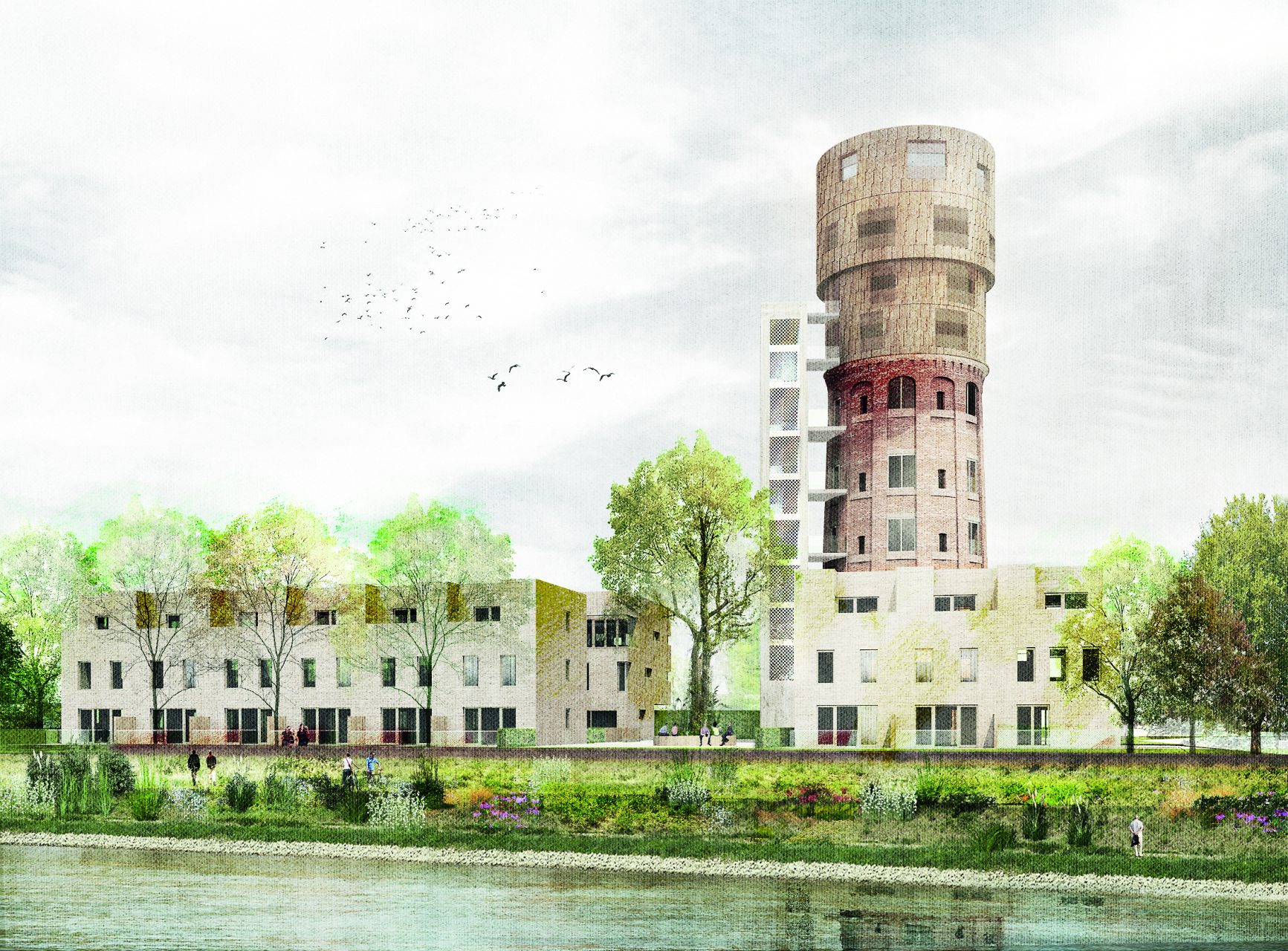 Wohnen am Wasserturm, Köln
