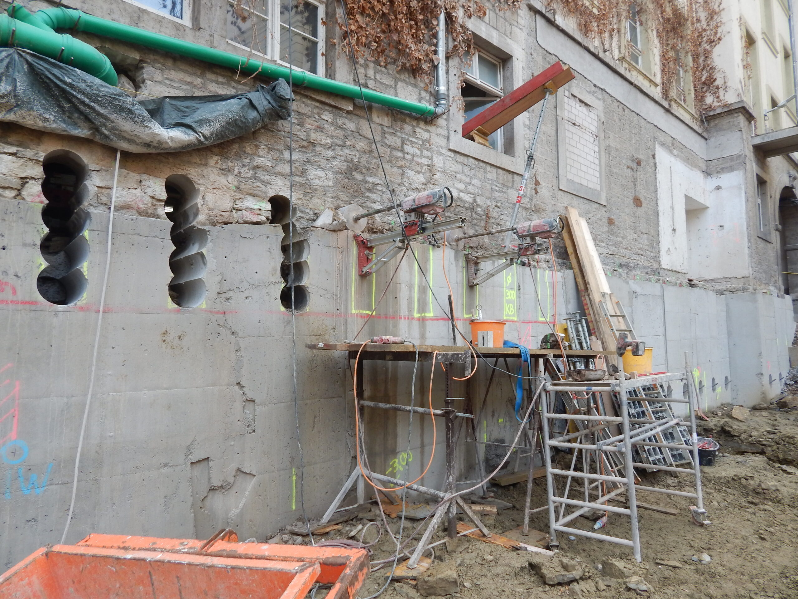 231031_Fundament; Bestandsbau